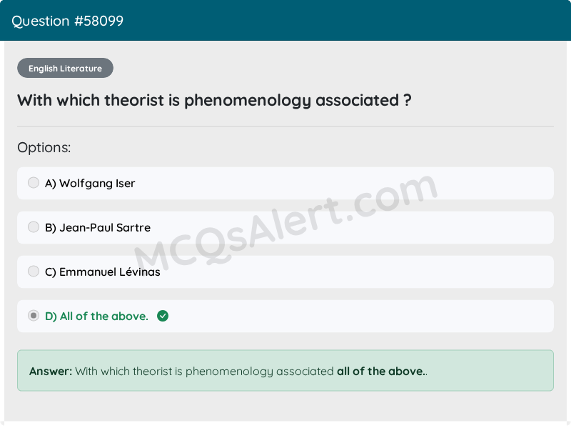 Question Screenshot