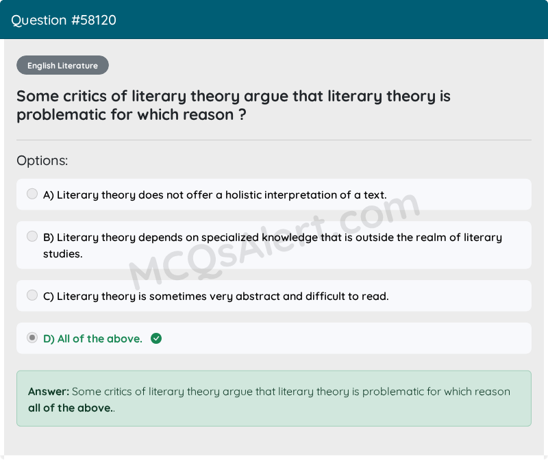 Question Screenshot