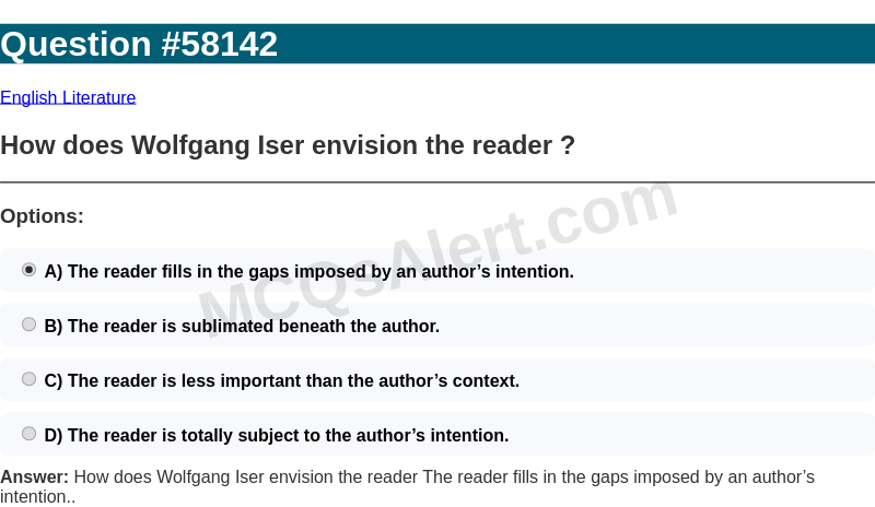 Question Screenshot