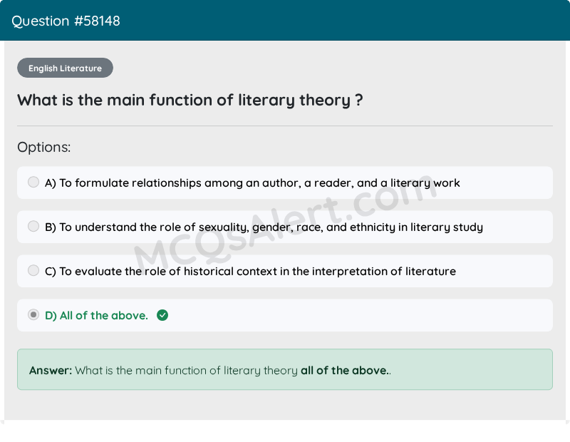Question Screenshot