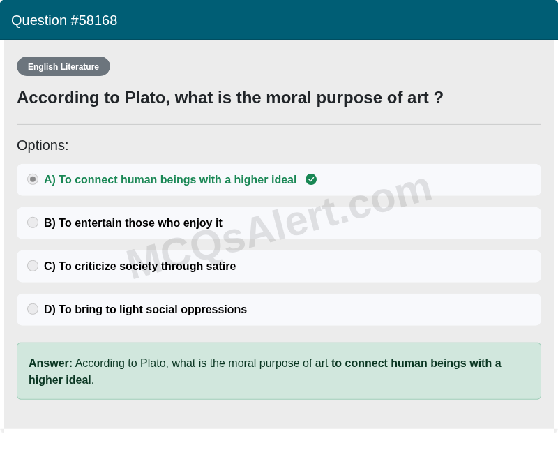 Question Screenshot