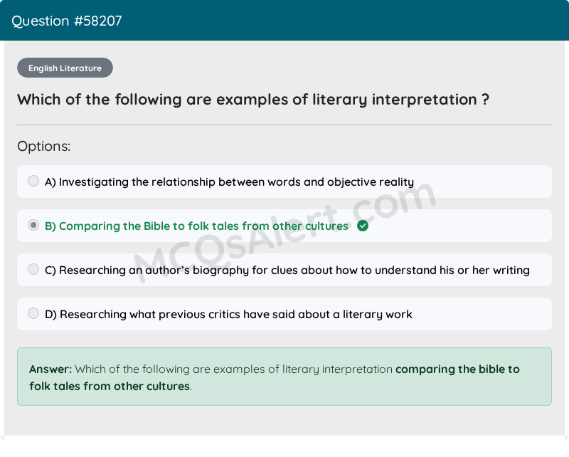 Question Screenshot