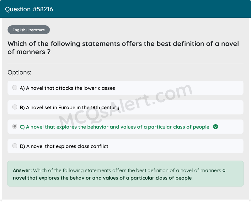 Question Screenshot