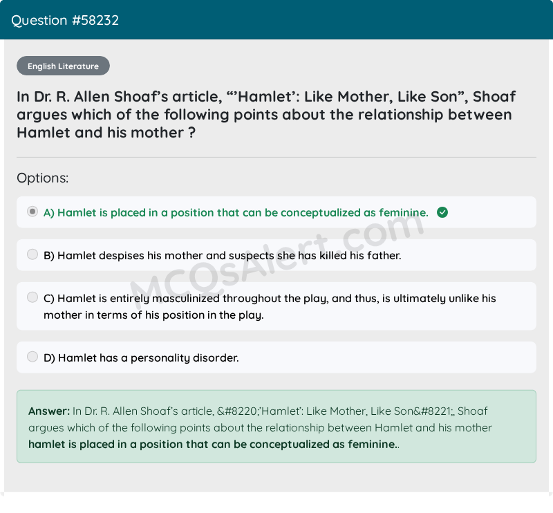 Question Screenshot
