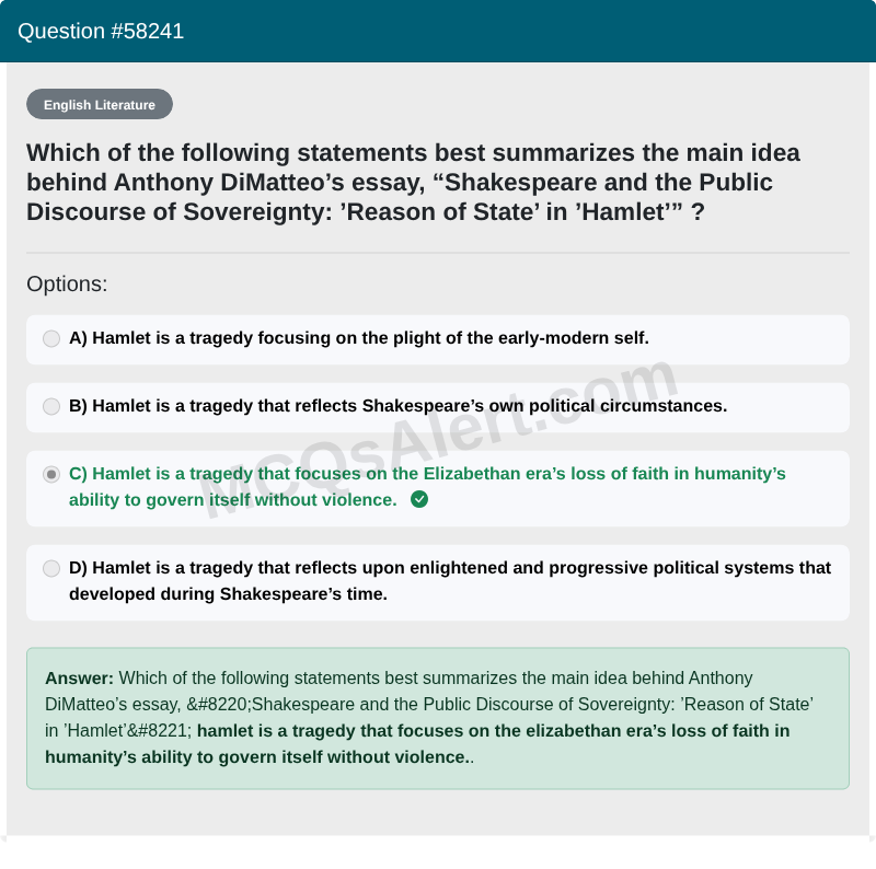 Question Screenshot