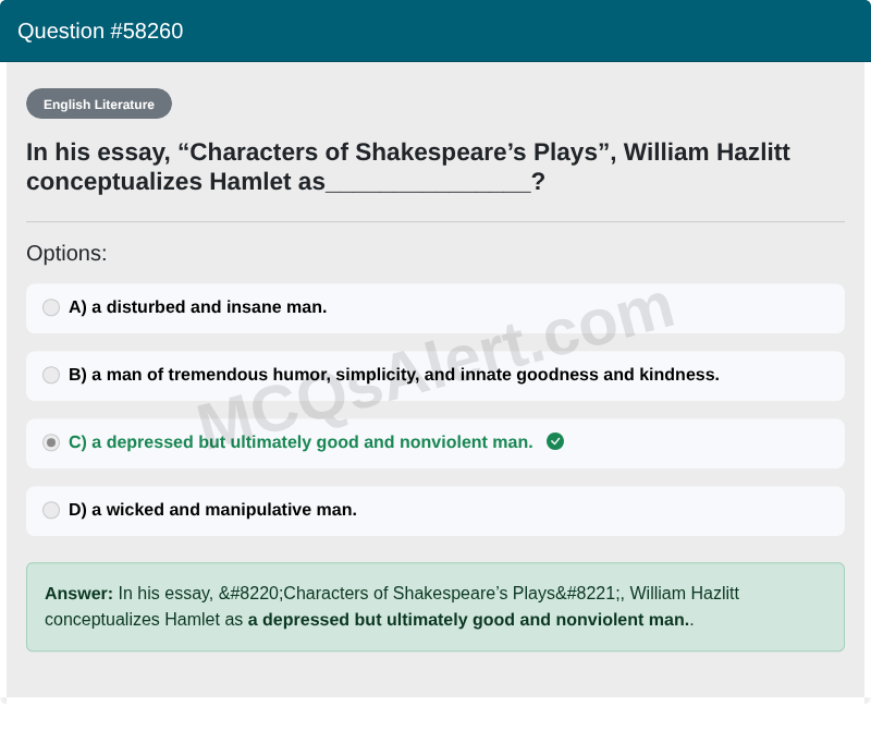Question Screenshot