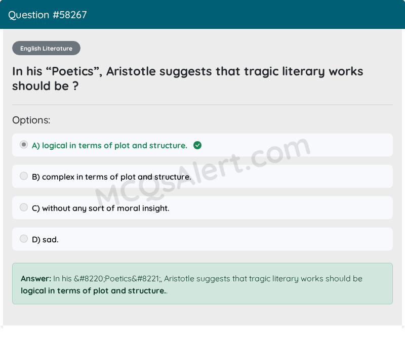 Question Screenshot