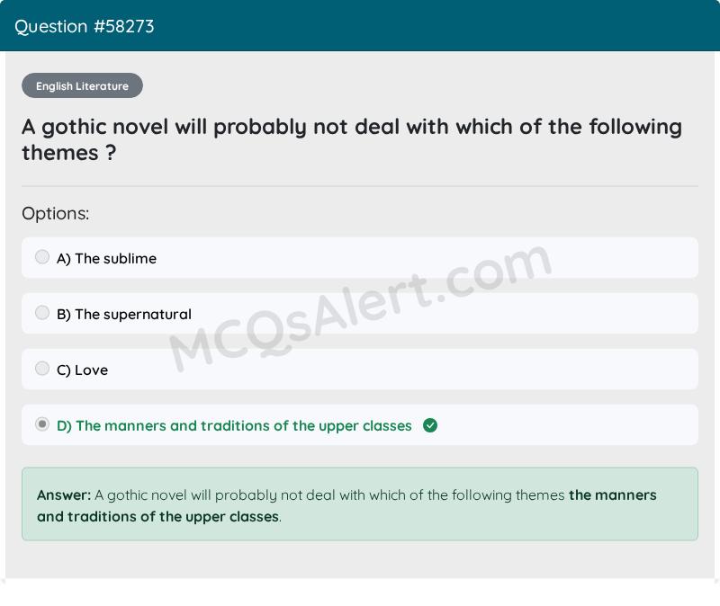 Question Screenshot