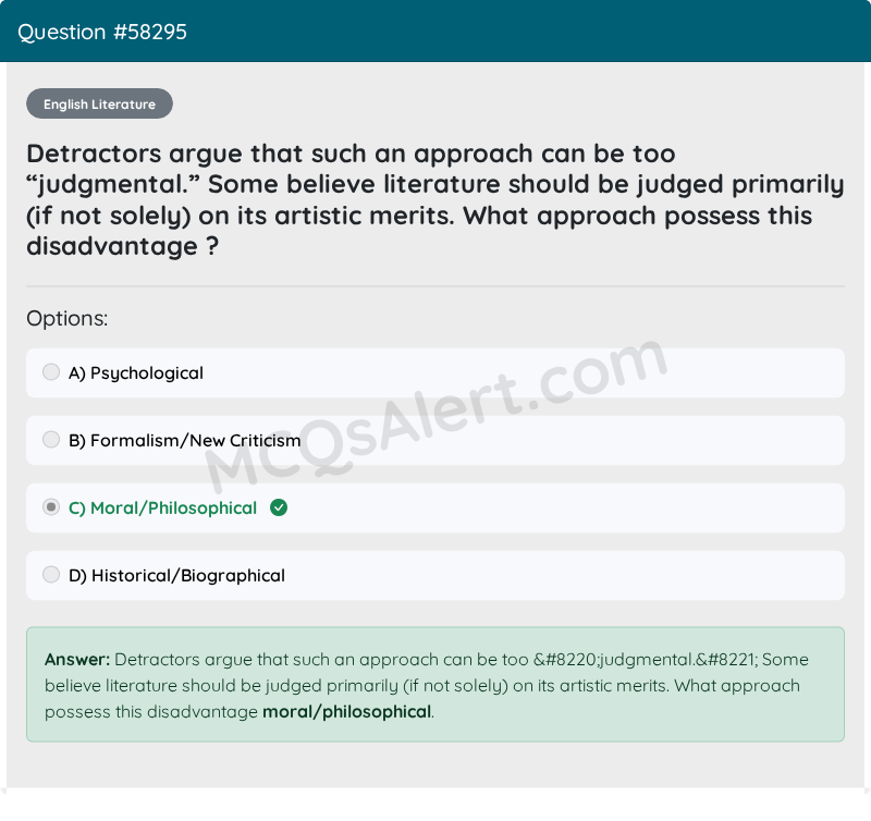 Question Screenshot