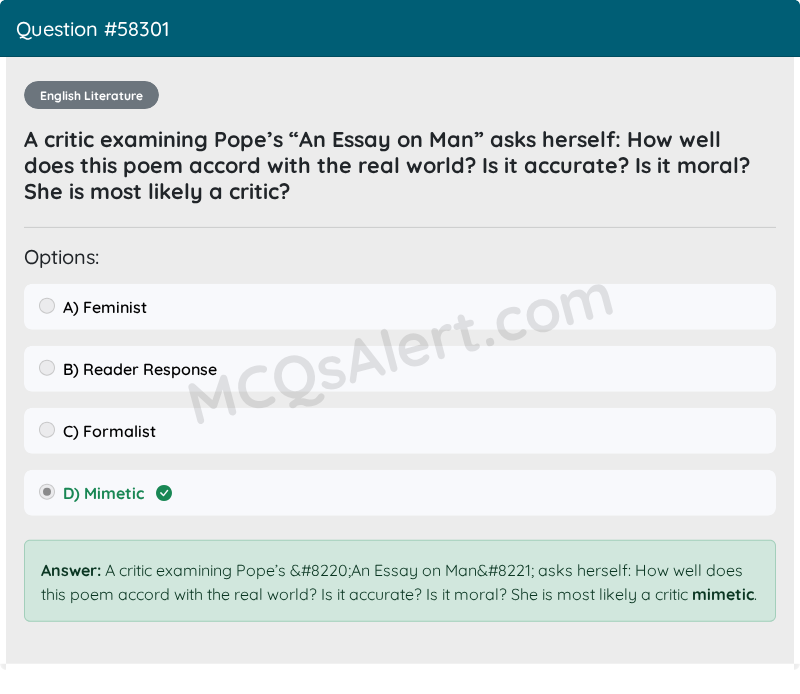 Question Screenshot