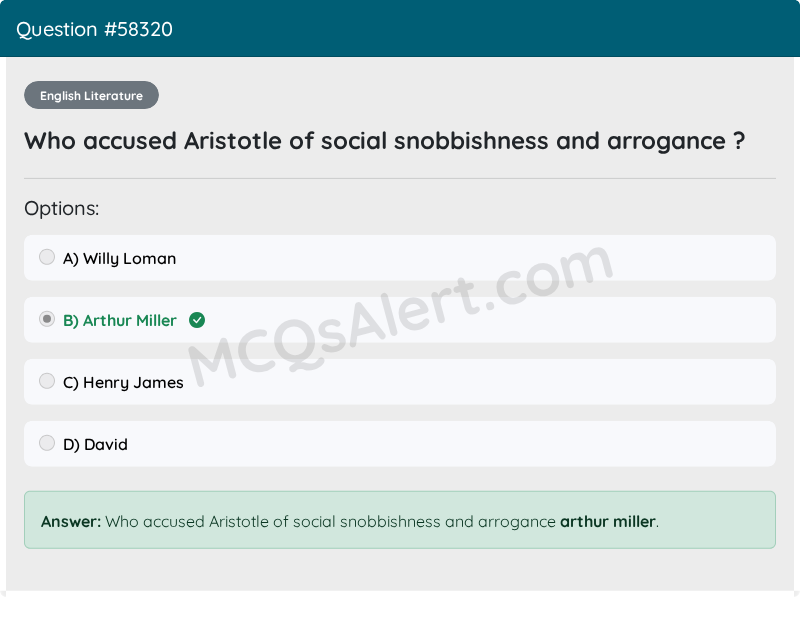 Question Screenshot