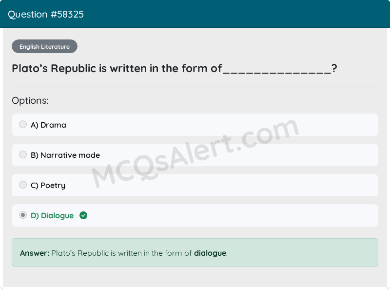 Question Screenshot