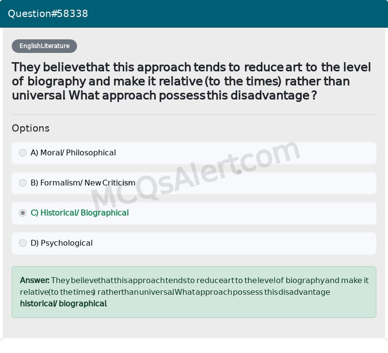 Question Screenshot