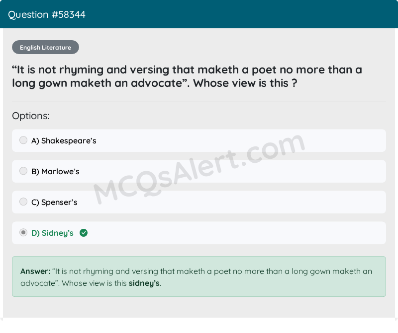 Question Screenshot