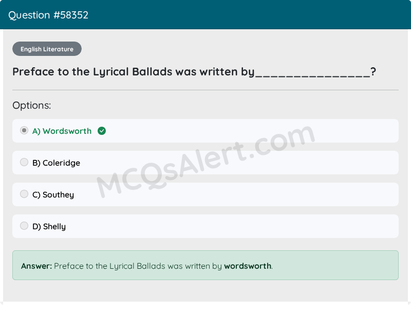Question Screenshot