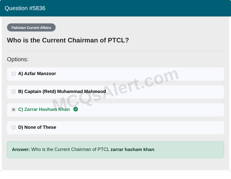 Question Screenshot