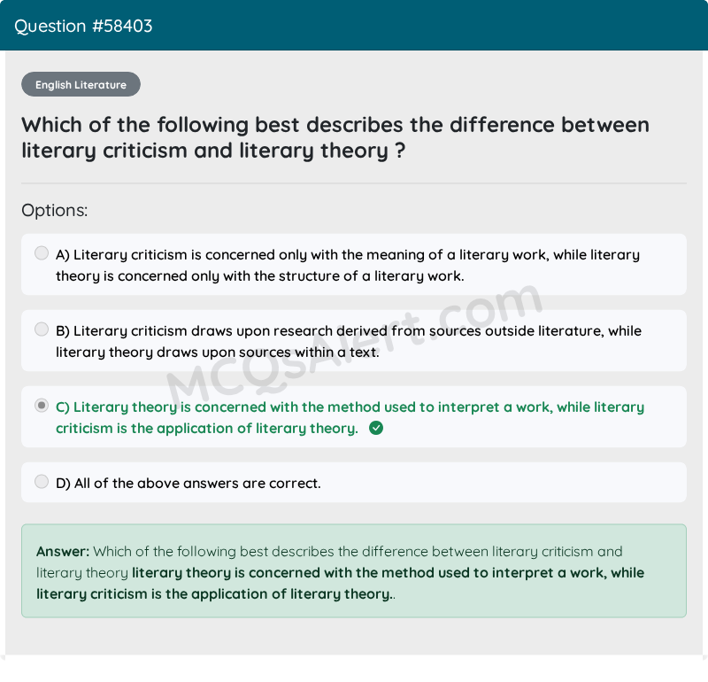 Question Screenshot