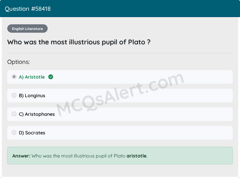 Question Screenshot