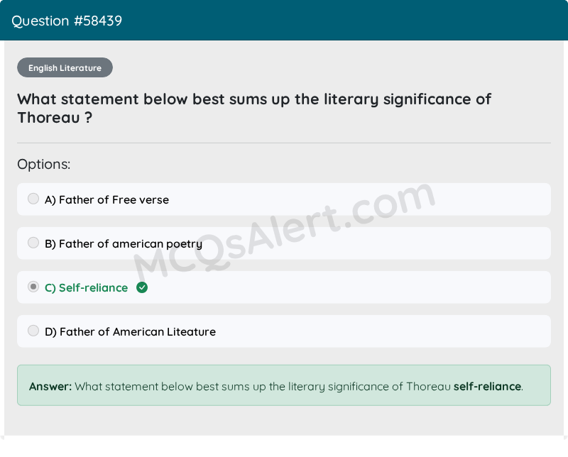 Question Screenshot