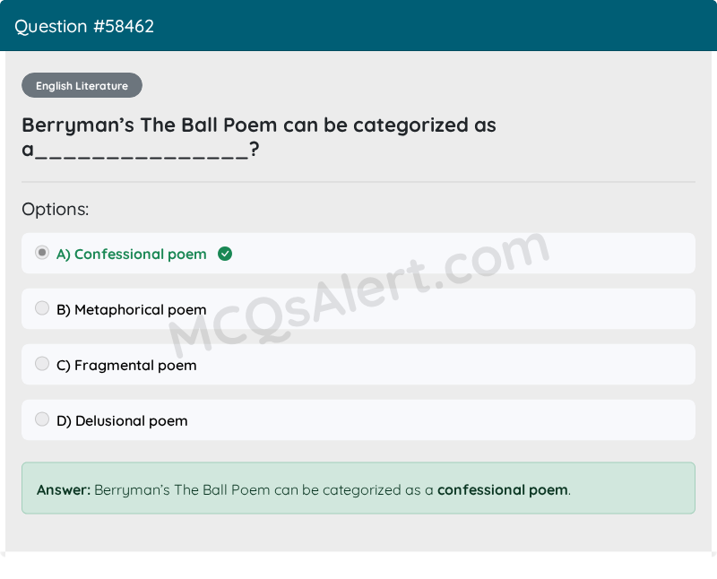 Question Screenshot