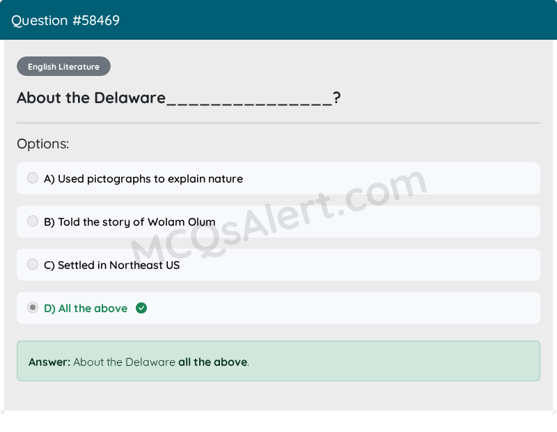 Question Screenshot