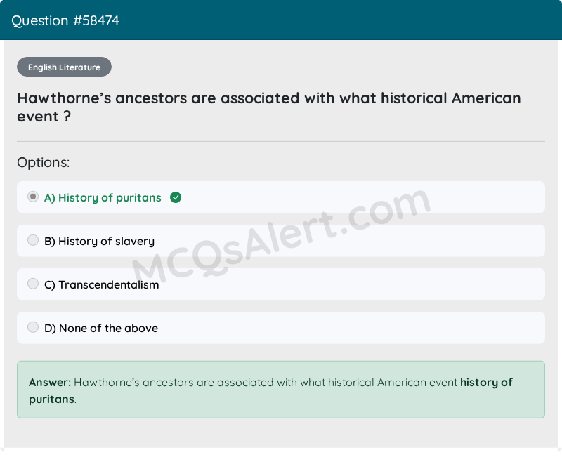 Question Screenshot