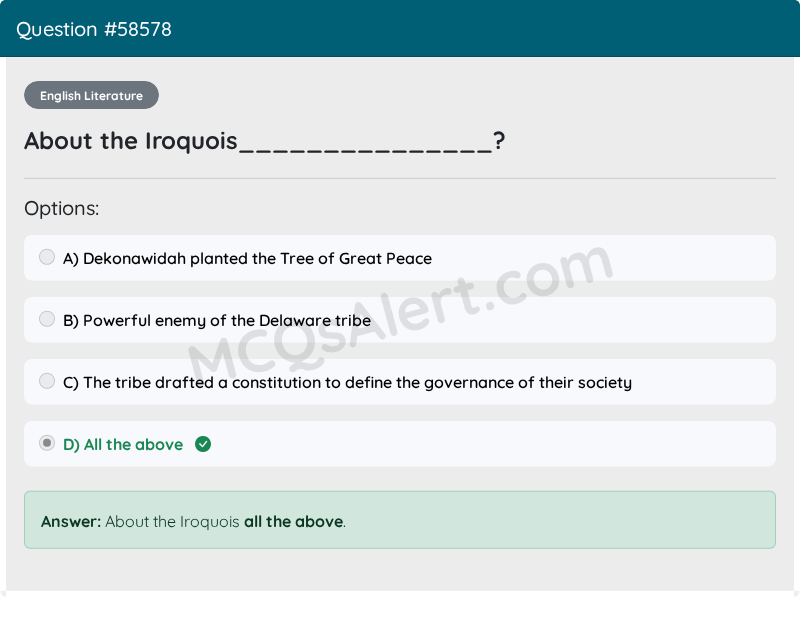 Question Screenshot