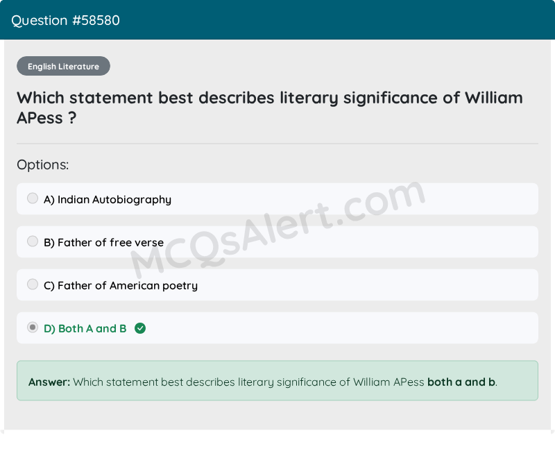 Question Screenshot