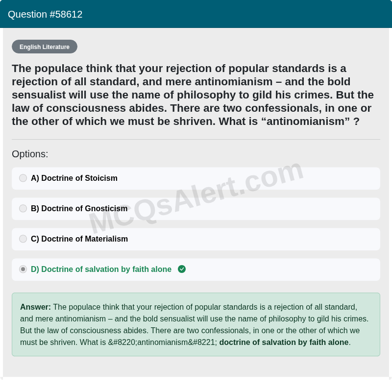 Question Screenshot