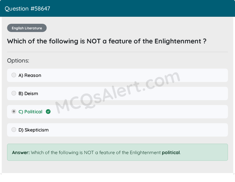 Question Screenshot