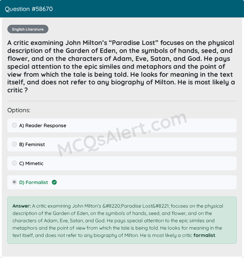 Question Screenshot