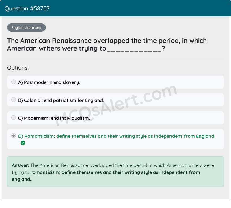 Question Screenshot