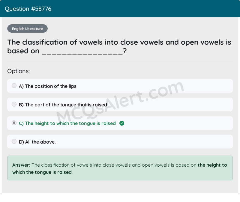 Question Screenshot