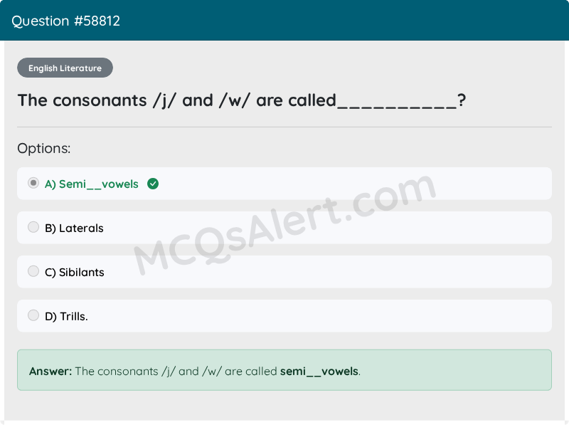 Question Screenshot
