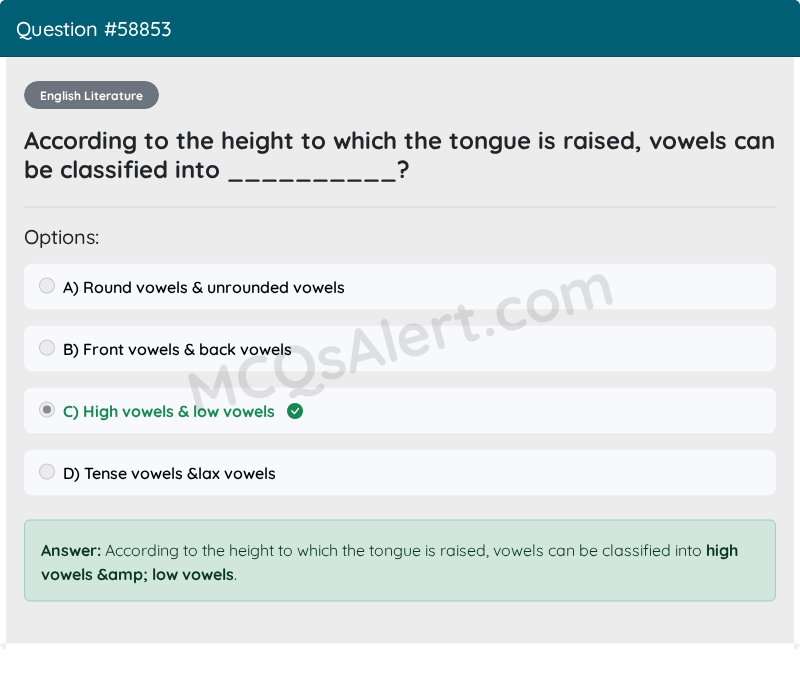 Question Screenshot