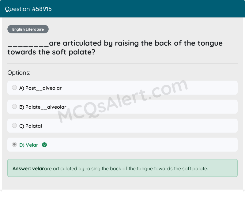 Question Screenshot