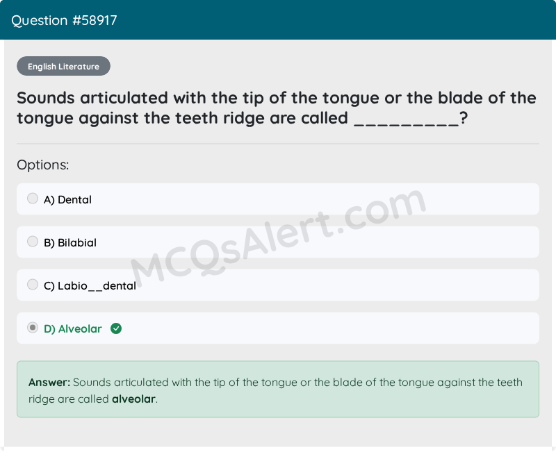 Question Screenshot