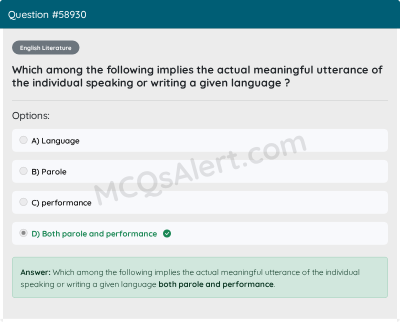Question Screenshot