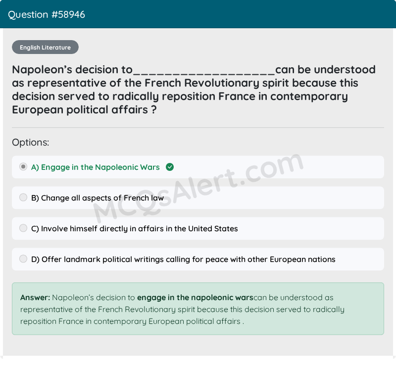 Question Screenshot