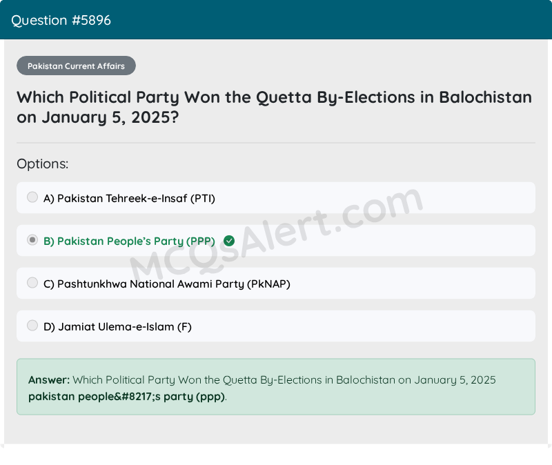 Question Screenshot