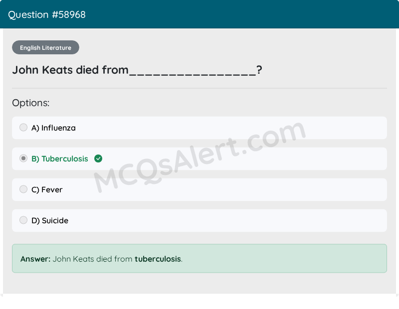 Question Screenshot