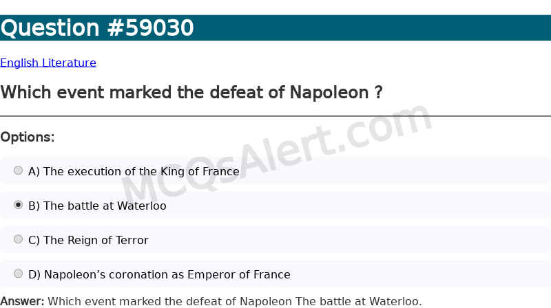 Question Screenshot