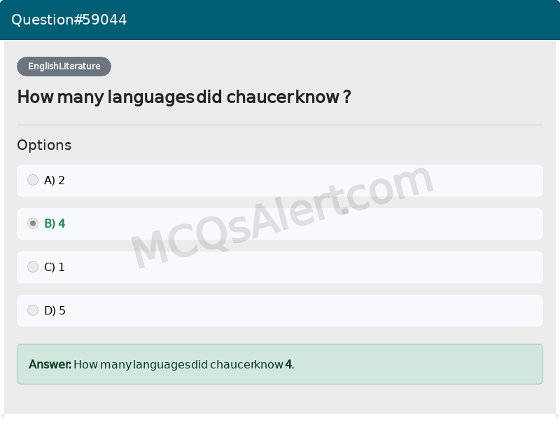 Question Screenshot