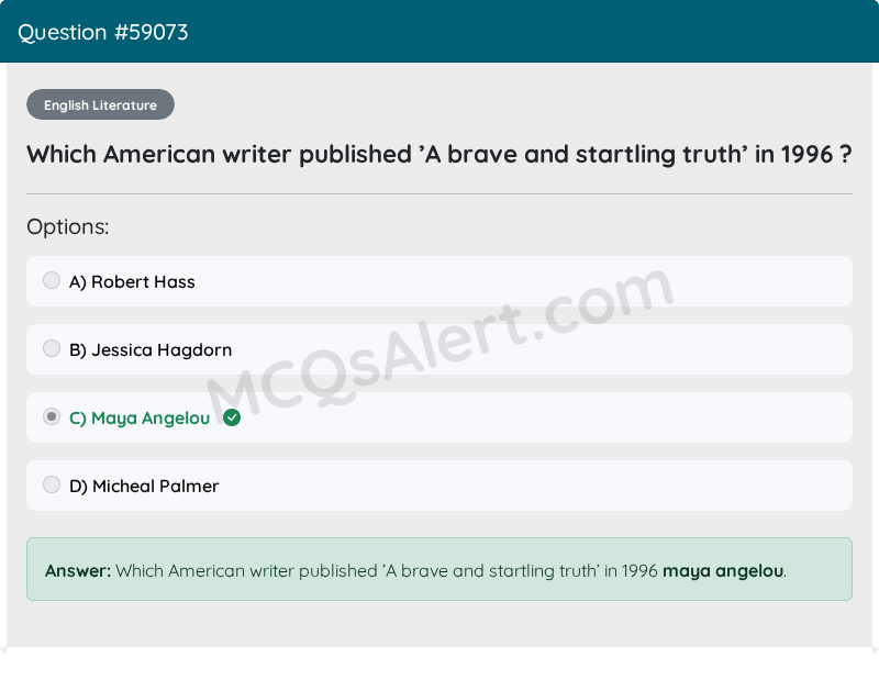 Question Screenshot