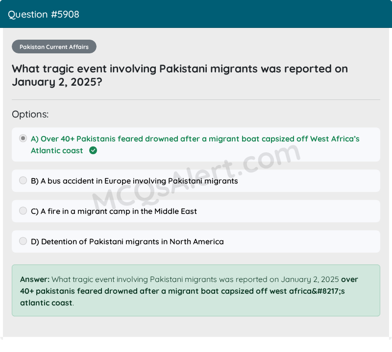 Question Screenshot
