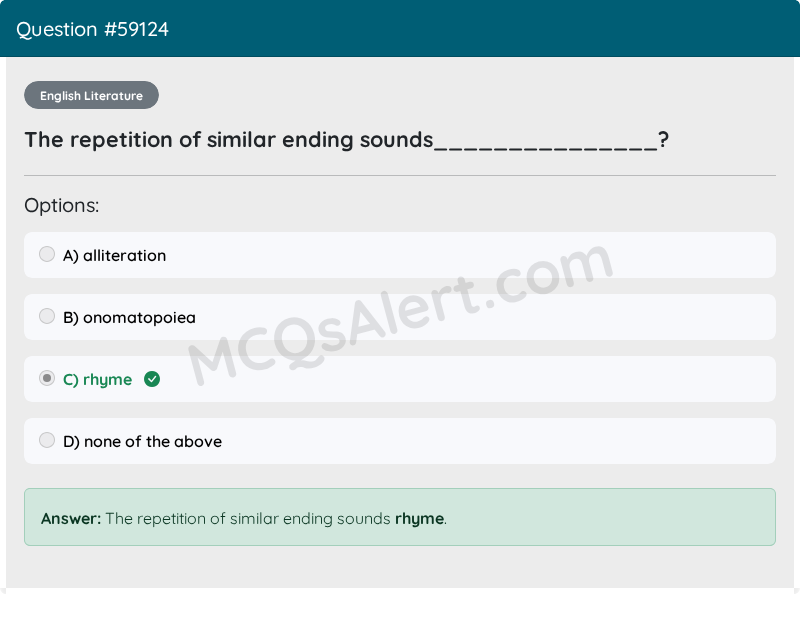 Question Screenshot