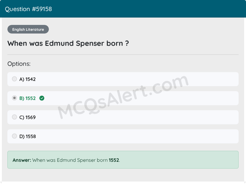 Question Screenshot