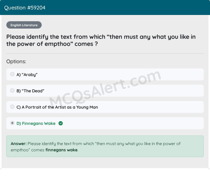 Question Screenshot
