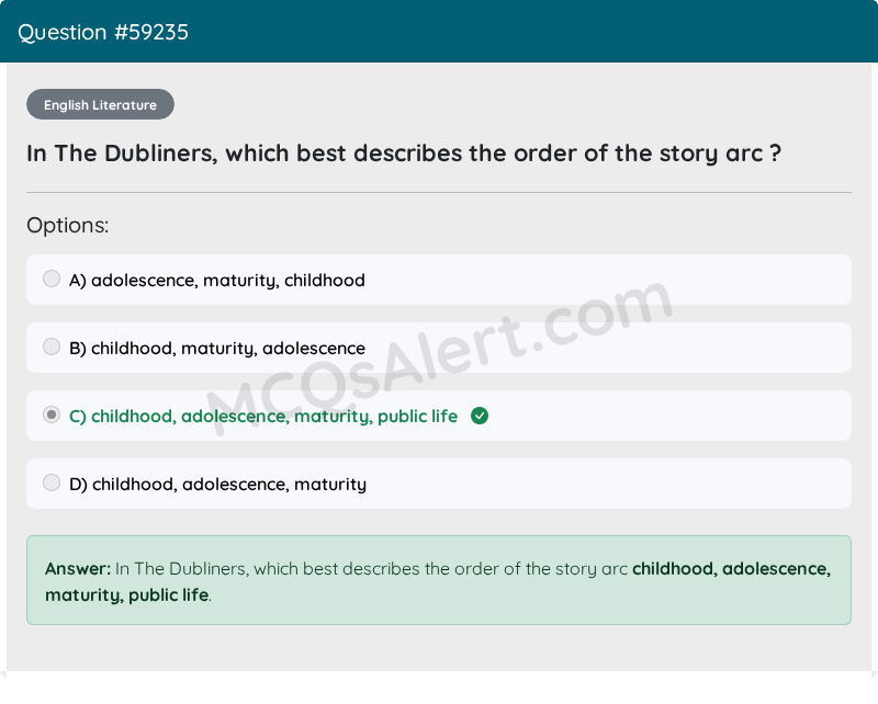 Question Screenshot