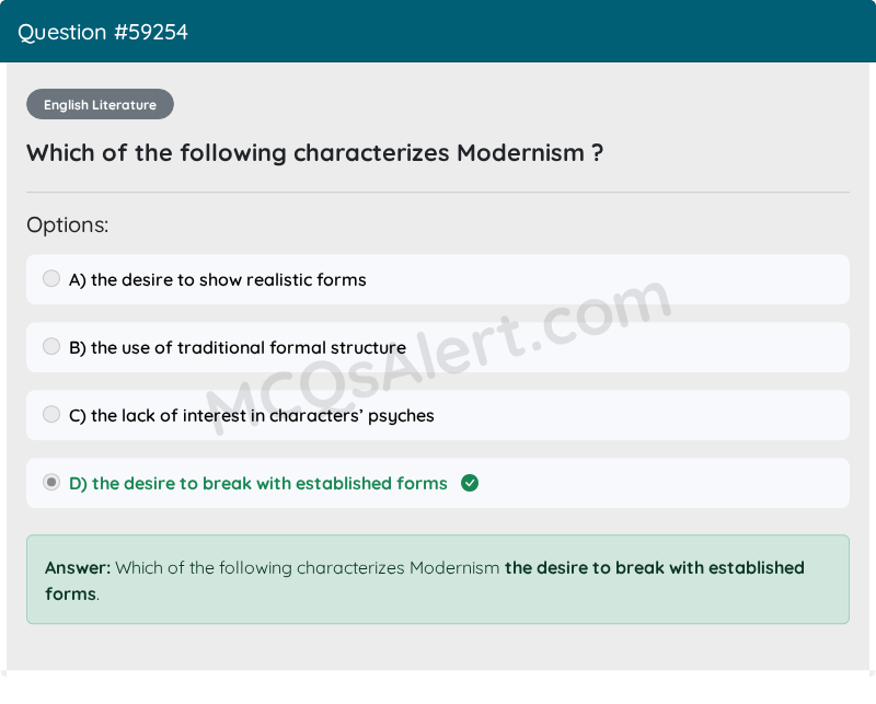 Question Screenshot